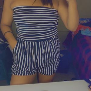 Stripe Romper